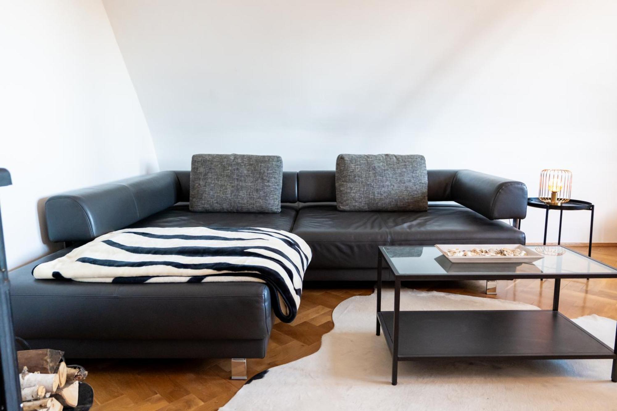 Doppelhaus- Villa Leipzig Schleussig , Moderner Altbau Apartment Dachetage Mit 2 Schlafzimmern Und Separatem Zusatzzimmer , Parkplatz - Balkon - Kamin - Eicheparkett - Arbeitsplatz Eksteriør bilde
